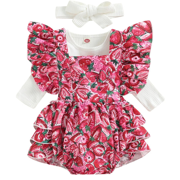 Melissa Strawberry Set White