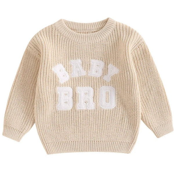 Baby Bro Knit Jumper Cream