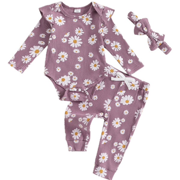 Daisy Flutter Set Purple