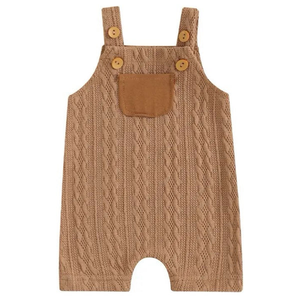 Jacob Knit Overalls Beige