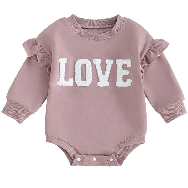Love Flutter Romper Purple