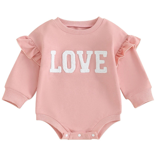 Love Flutter Romper Pink