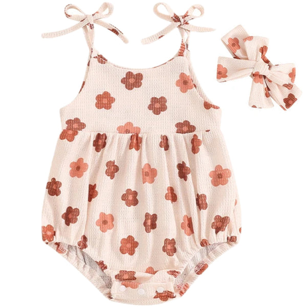 Shari Sling Romper Autumn Floral