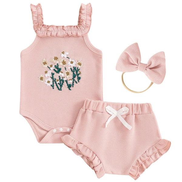Pixie Floral Set Pink