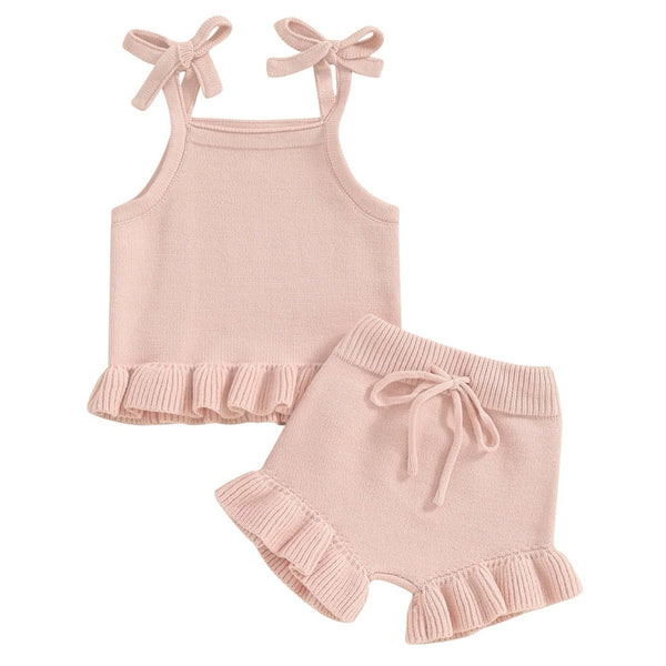 Melanie Knit Set Pink