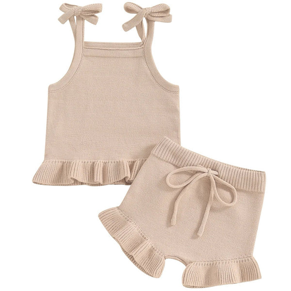 Melanie Knit Set Cream
