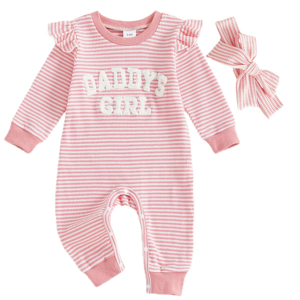 Daddy’s Girl Baby Girl Long Sleeve Romper
