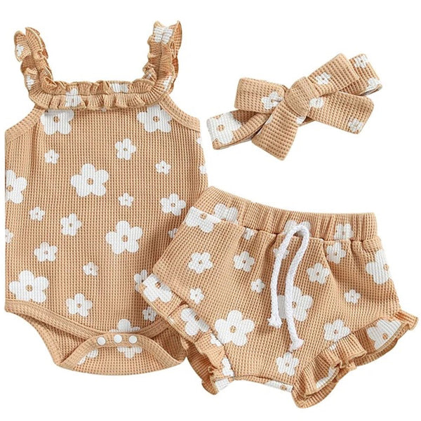 Addison Ruffle Set Rusty