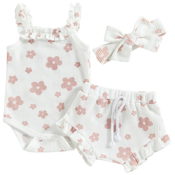 Addison Ruffle Set Pink