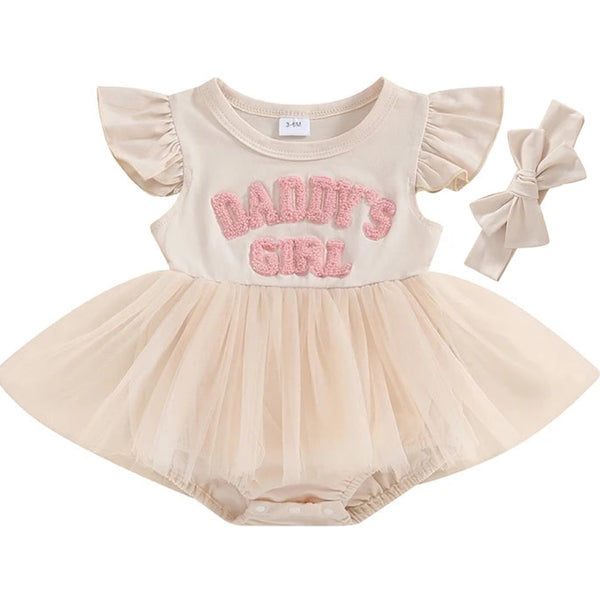Daddy's Girl Tutu Cream