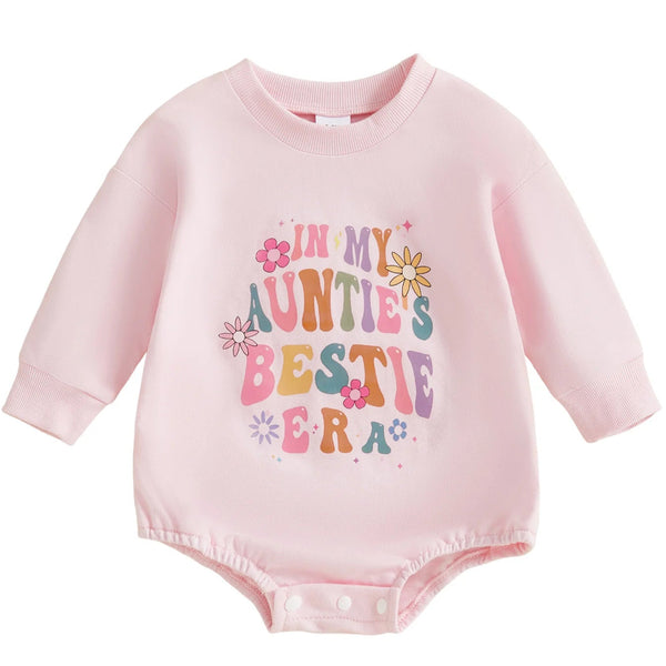 In My Auntie Era Romper Pink