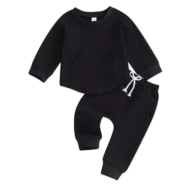Hayden Dip Hem Tracksuit Black