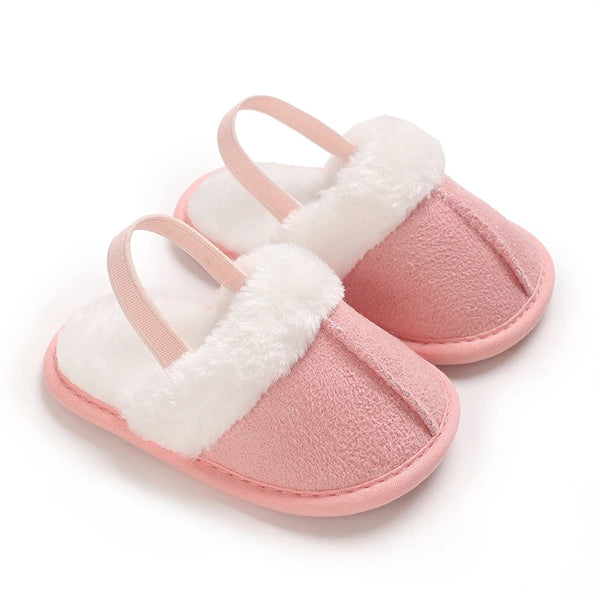 Sling Back Slippers Pink