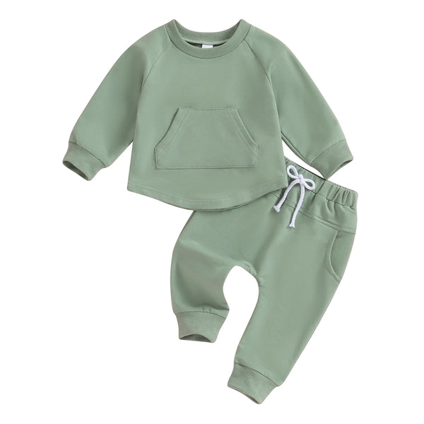 Hayden Dip Hem Tracksuit Green