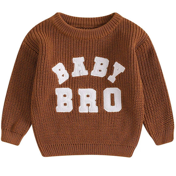 Baby Bro Knit Jumper Brown