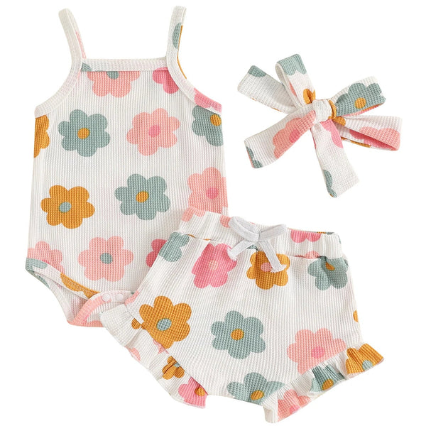 Arabella Floral Ruffle Set