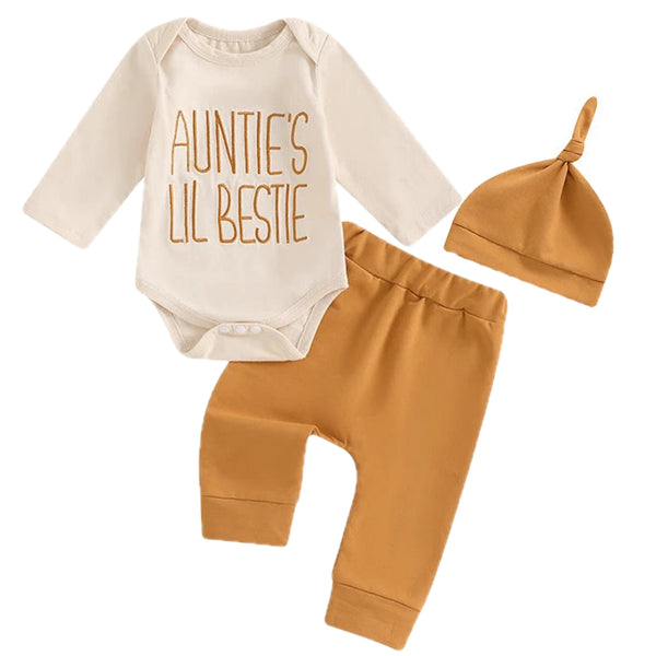 Aunties Lil Bestie Set Orange