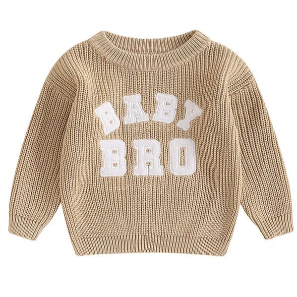 Baby Bro Knit Jumper Beige