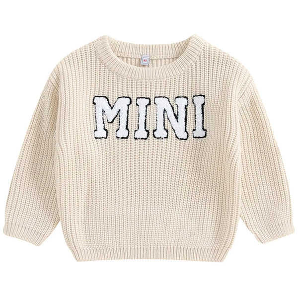 Mini Knit Jumper Cream