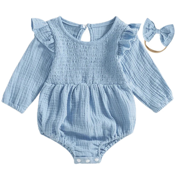 Sierra Romper Blue