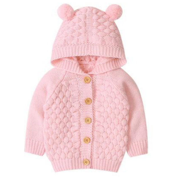 Baby Bear Knit Pink