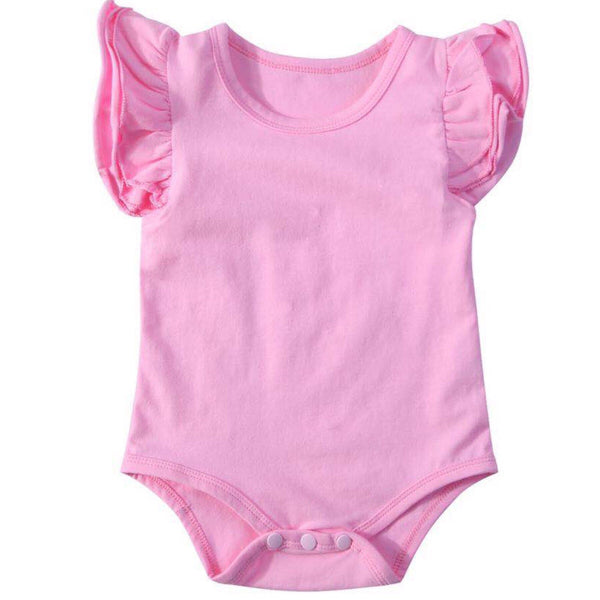 Flutter Romper Short Pink