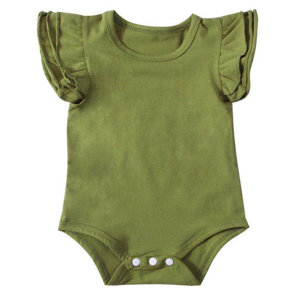 Flutter Romper Short Green