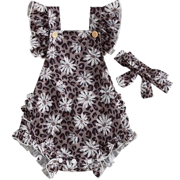 Kaela Romper Black & White