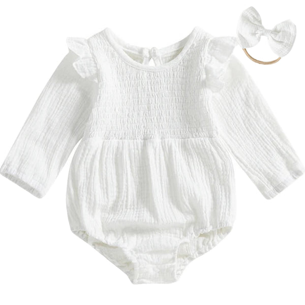 Sierra Romper White