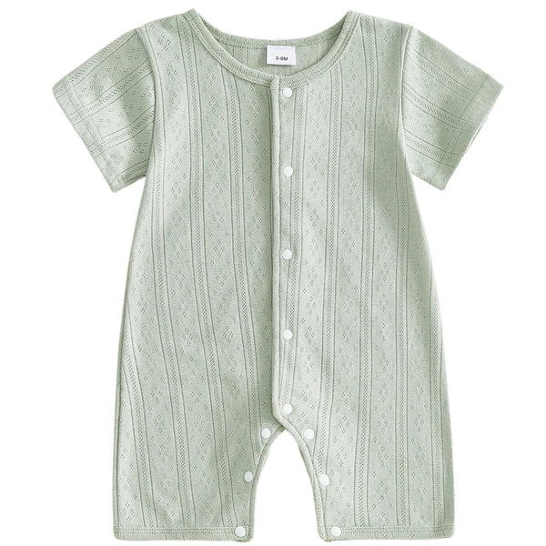 Rani Baby Cotton Short Sleeve Romper