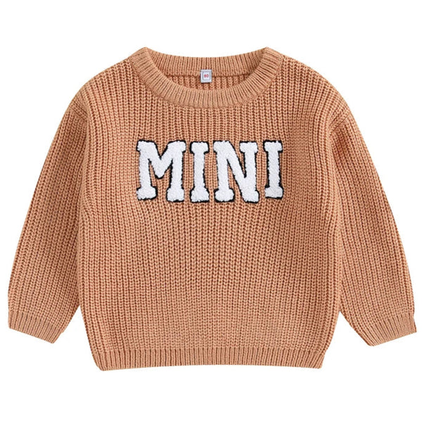 Mini Knit Jumper Cider