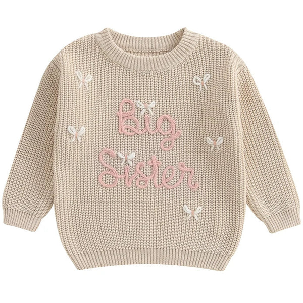Big Sister Chunky Knit Jumper Cream